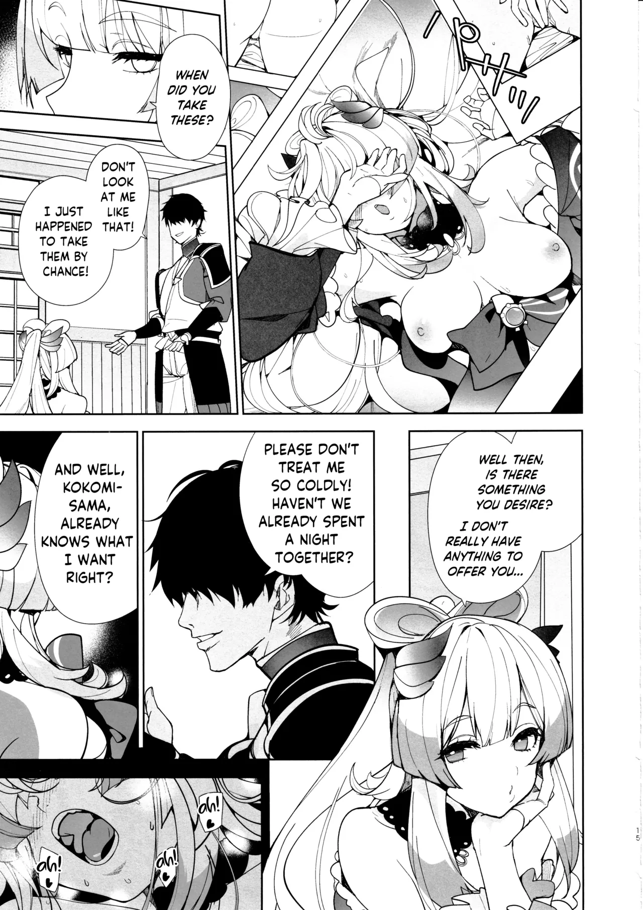 (C102) [AMAYADORI+ (Harenochiame)]Watatsumi Island's Secret Room(Genshin Impact) [English] [ReinaRepublic] Page 14