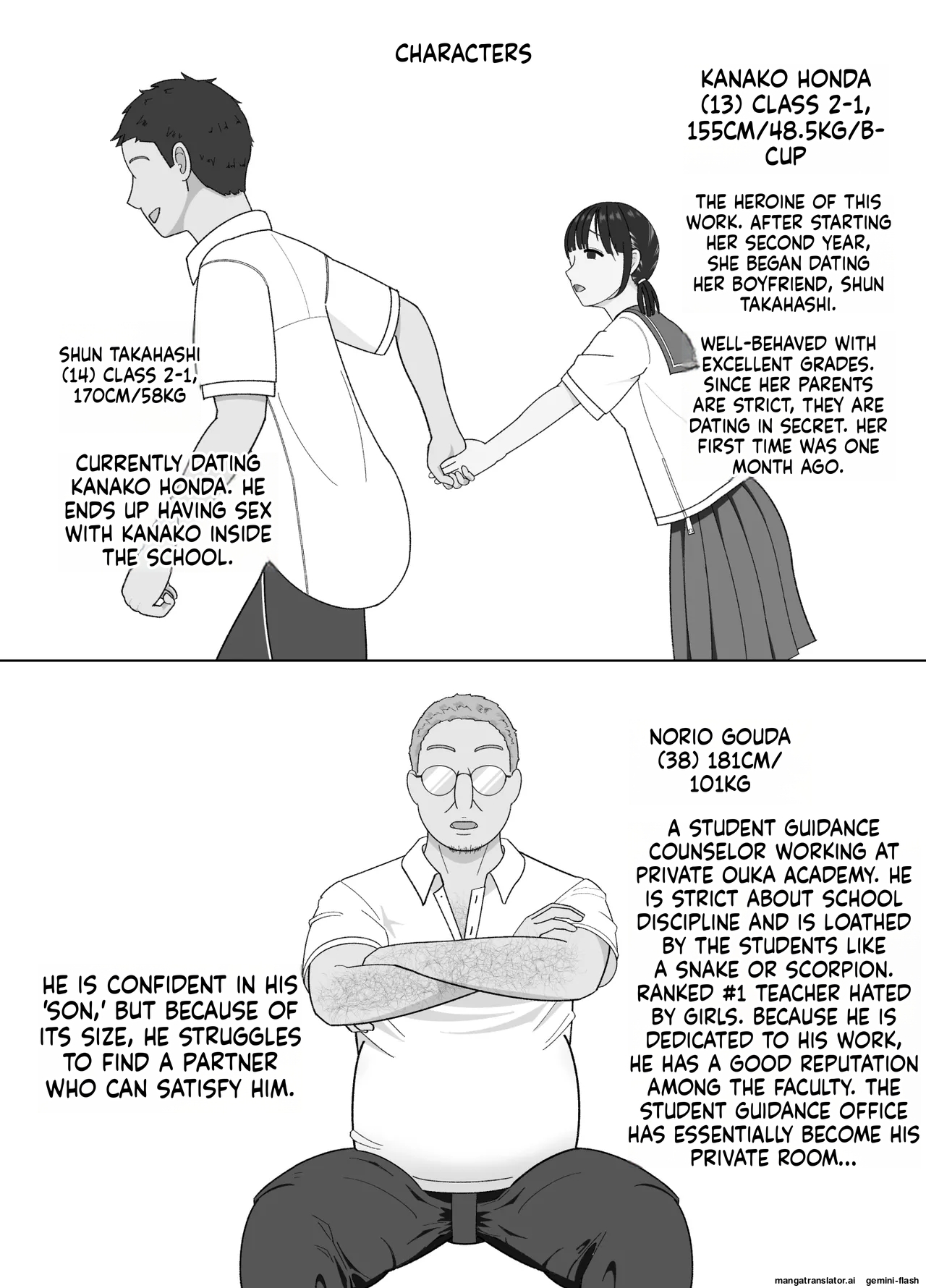[Kojiraen]19cm ga Hairu made ~NTR Kakuchou Shidou~[English] [MTL] Page 2