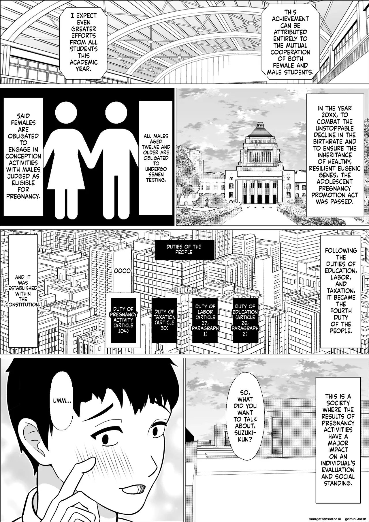 [Kojiraen]Ninkatsu Gimuka Sekai de Ki ni Naru Ano Ko ga Tanetsuke Sareteta[MTL] Page 4