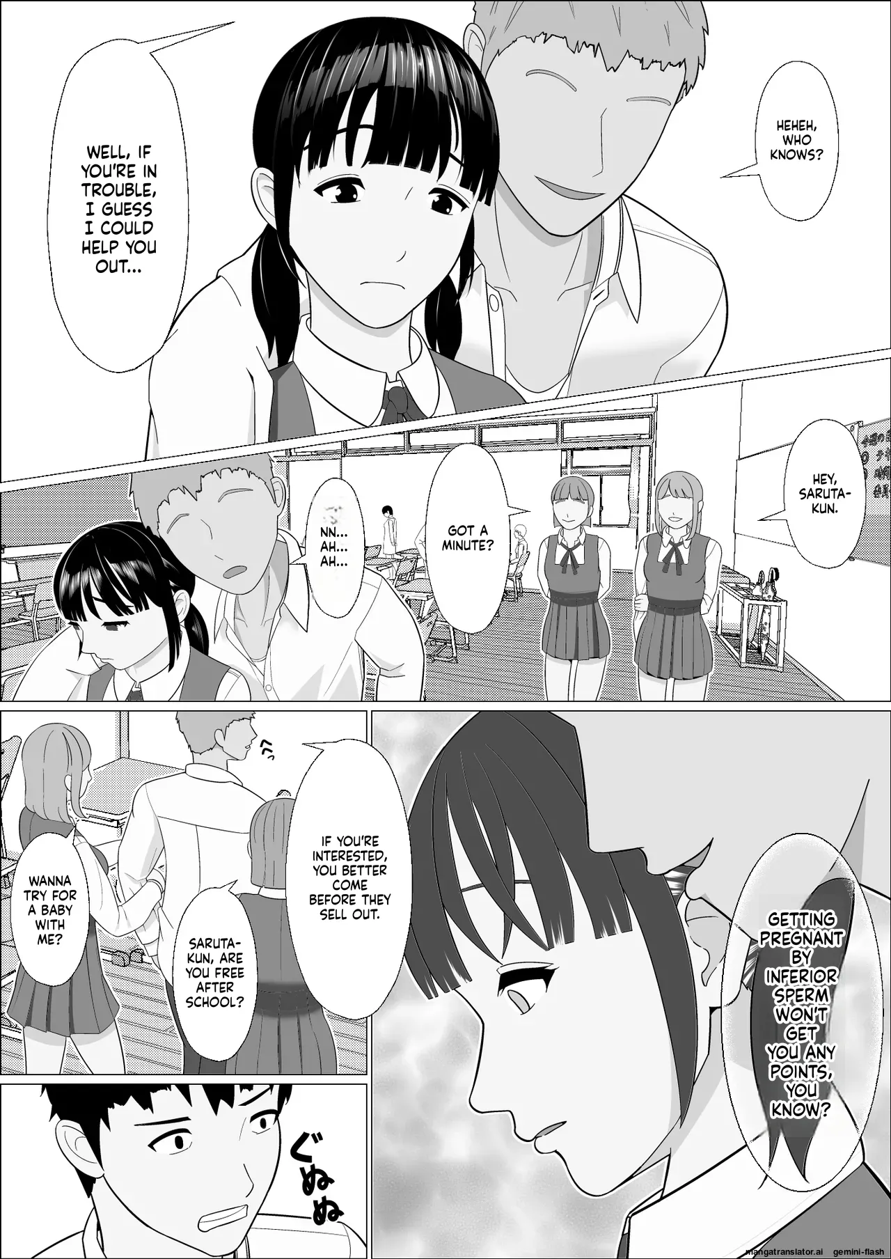 [Kojiraen]Ninkatsu Gimuka Sekai de Ki ni Naru Ano Ko ga Tanetsuke Sareteta[MTL] Page 9