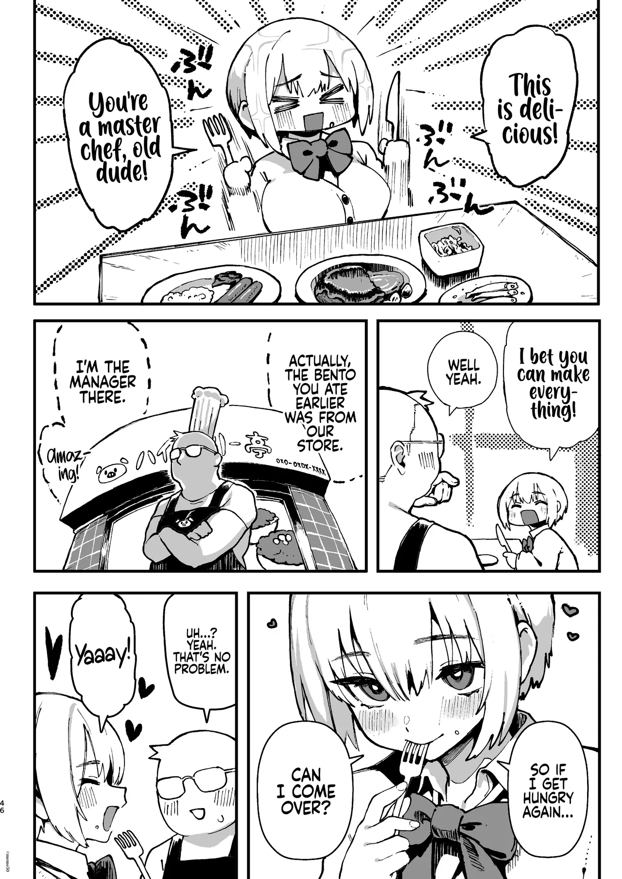 [Memeya (Meme50)]Sumire wa High Calorie | Sumire is High in Calories[English] [Coffedrug] [Digital] Page 47
