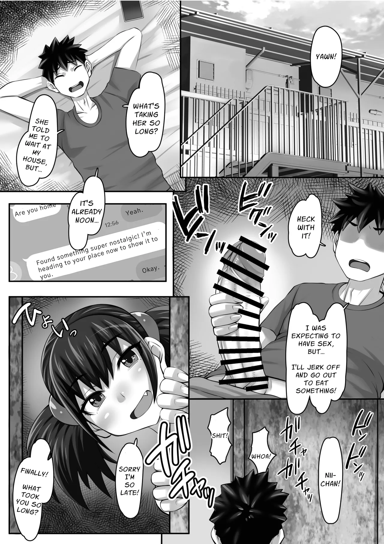 [Oreteki18kin]My Longtime Slutty Sexfriend Became An Erotic and Busty Babe[English] [Solid Rose] Page 2