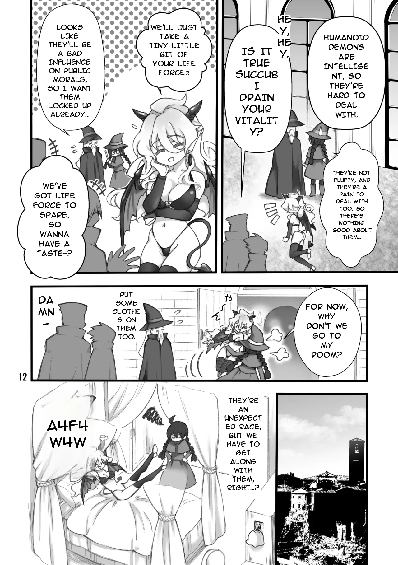 {Sasya (Sachie)] The summoned creature was a hermaphrodite succubus. I(MTL) Page 10
