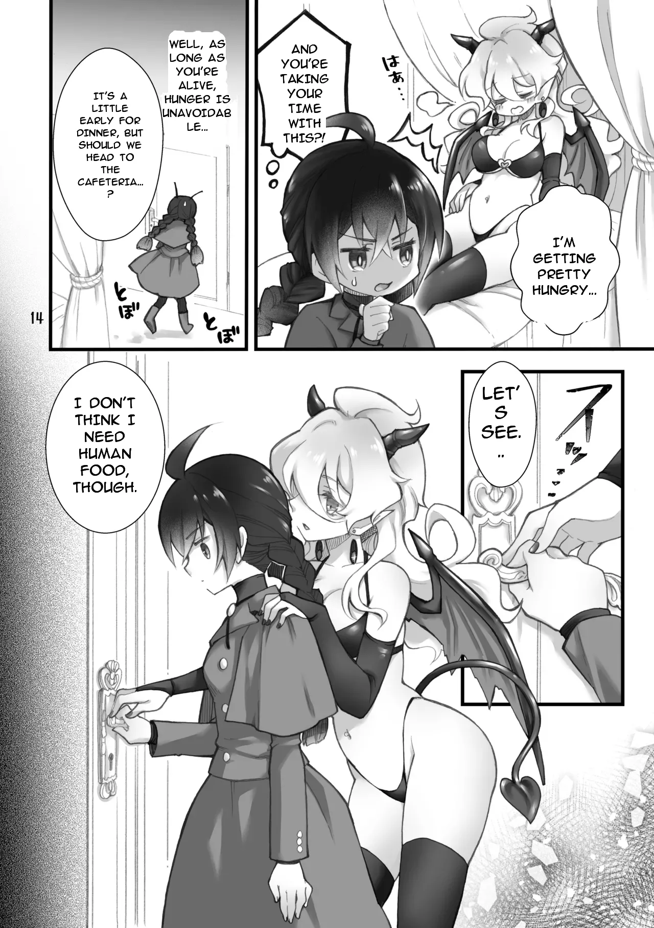{Sasya (Sachie)] The summoned creature was a hermaphrodite succubus. I(MTL) Page 12