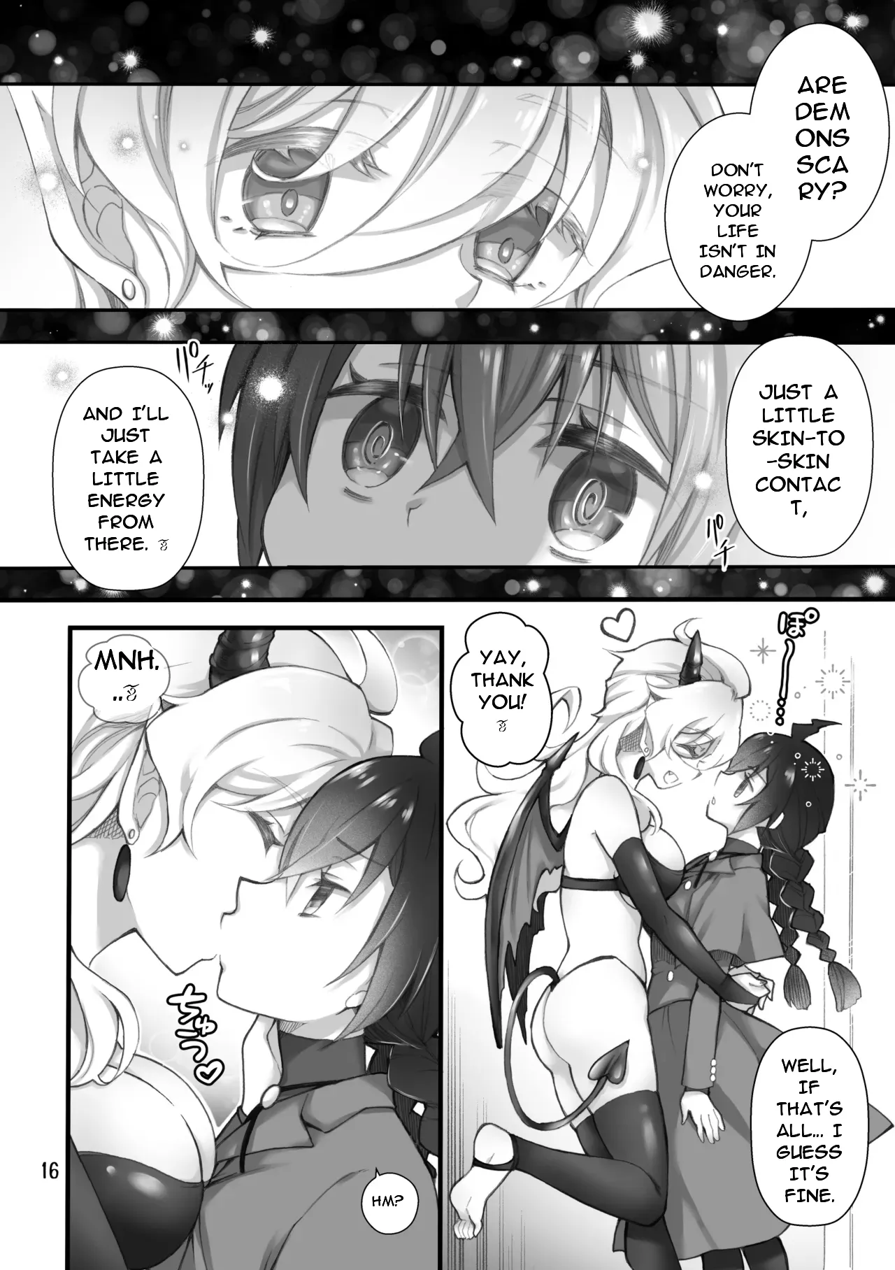 {Sasya (Sachie)] The summoned creature was a hermaphrodite succubus. I(MTL) Page 14