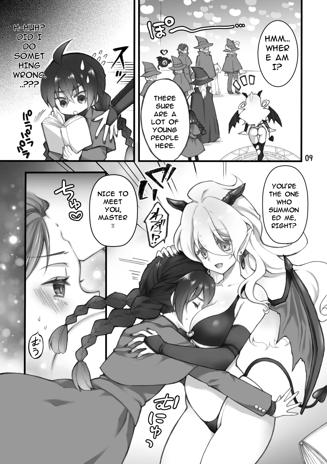 {Sasya (Sachie)] The summoned creature was a hermaphrodite succubus. I(MTL) Page 7