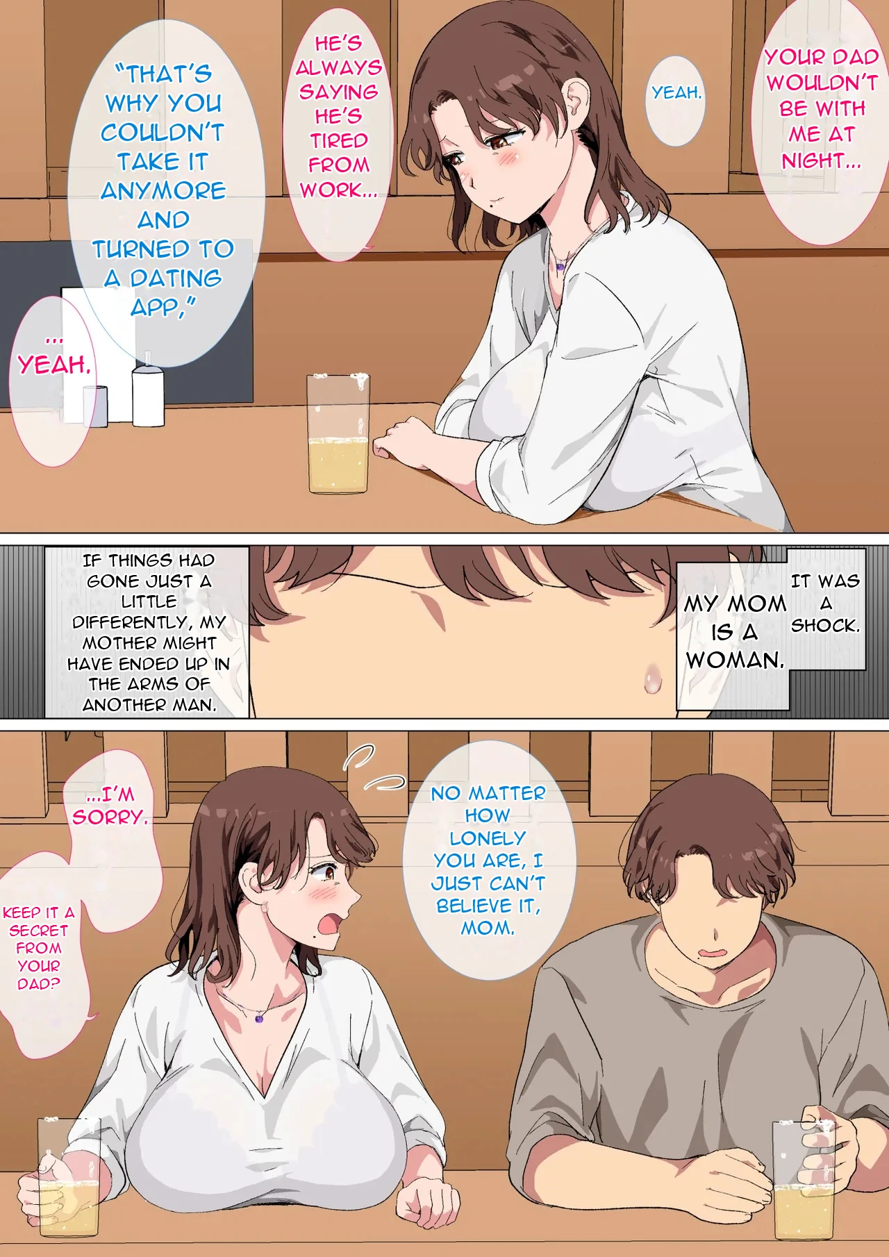 [Circle Spice]Matching App no Aite ga Hahaoya deshita - My Match on the Dating App Turned Out to be My Mom[English][DarklordMTLs] Page 7