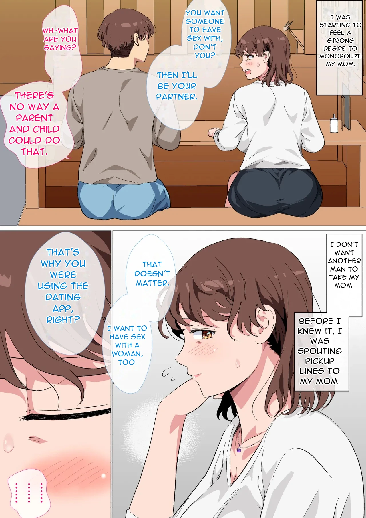 [Circle Spice]Matching App no Aite ga Hahaoya deshita - My Match on the Dating App Turned Out to be My Mom[English][DarklordMTLs] Page 8