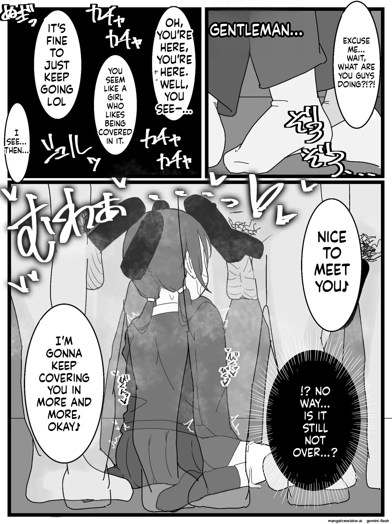 [Fuaku Yuu (Yufuck)]Bukkake Off Kai Sanka Kibou![MTL] Page 15