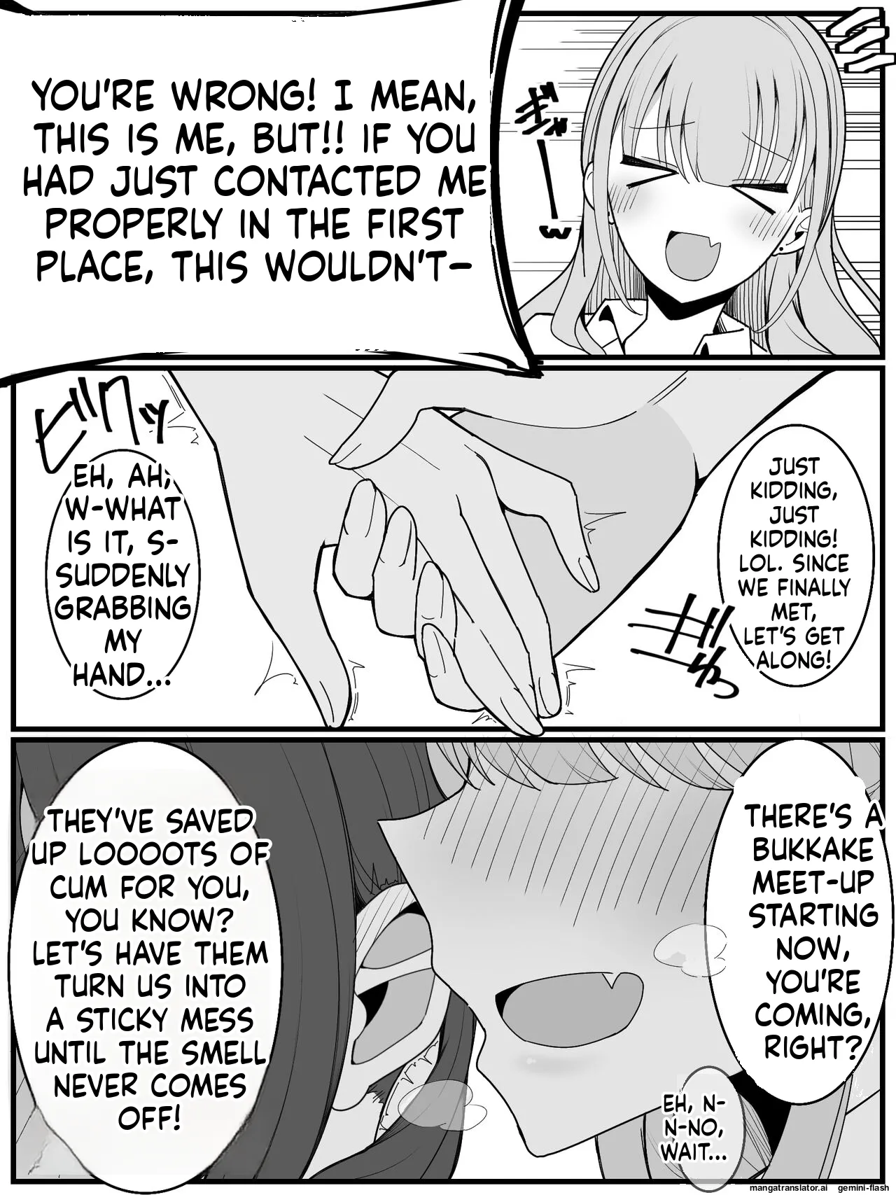 [Fuaku Yuu (Yufuck)]Bukkake Off Kai Sanka Kibou! 3[MTL] Page 7