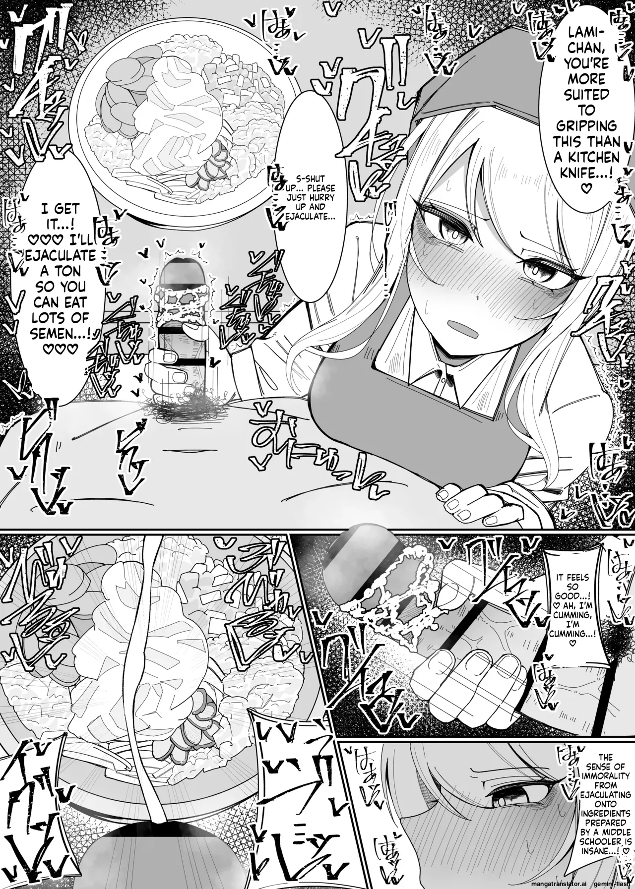 [Fuaku Yuu (Yufuck)]Ojou-sama Gakuen Shokuza-bu! ～Chouri Zisshuuhen～[MTL] Page 10