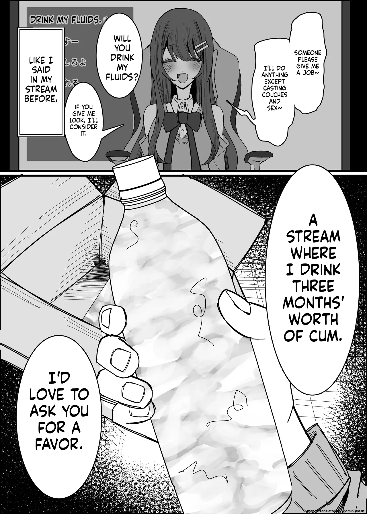 [Fuaku Yuu (Yufuck)]Listener-san no Semen Kudasai[MTL] Page 7