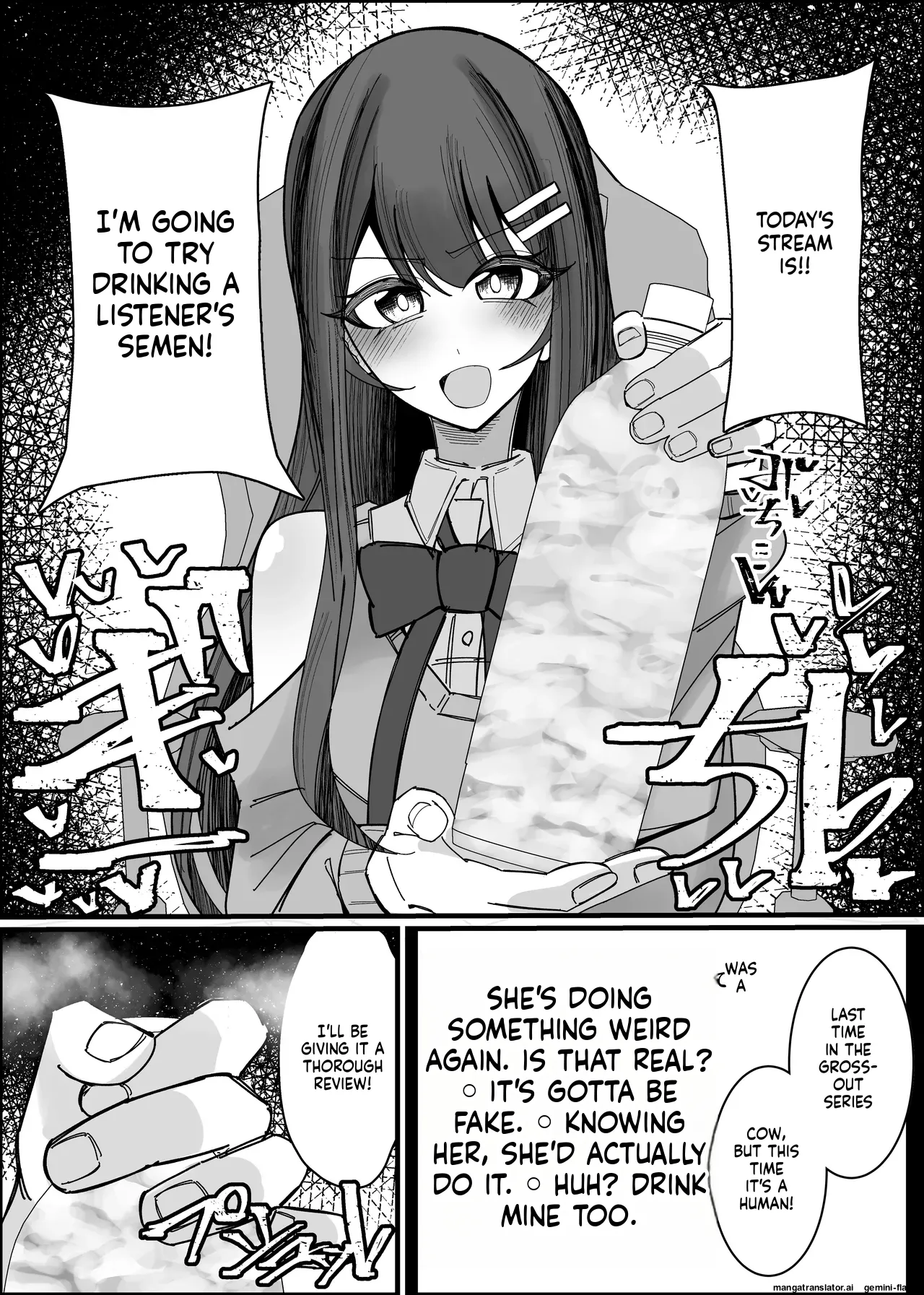 [Fuaku Yuu (Yufuck)]Listener-san no Semen Kudasai[MTL] Page 9