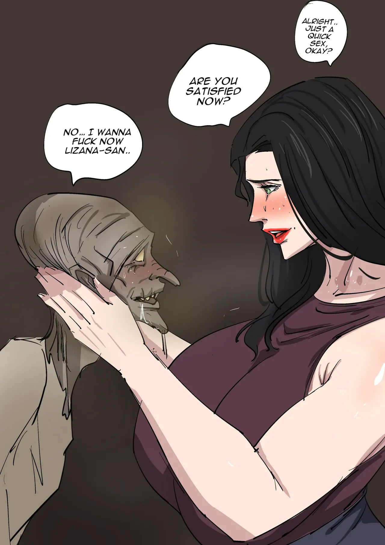 [ZettoNSFW]Sinful Lust - Lizana and the Homeless - Chapter 06 Page 11