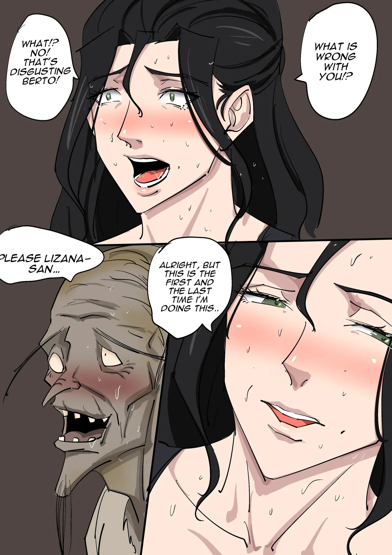 [ZettoNSFW]Sinful Lust - Lizana and the Homeless - Chapter 06 Page 55