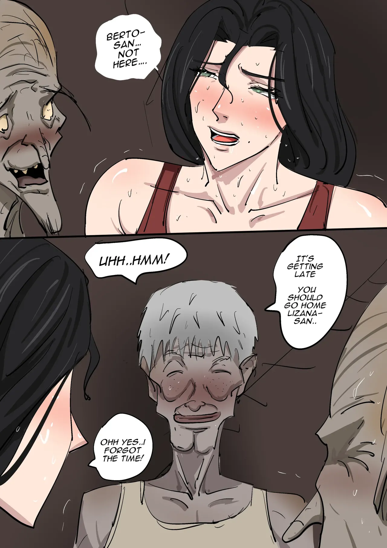 [ZettoNSFW]Sinful Lust - Lizana and the Homeless - Chapter 06 Page 84