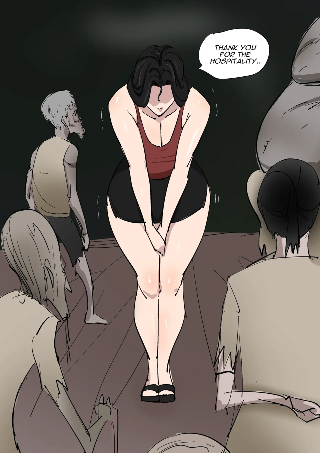 [ZettoNSFW]Sinful Lust - Lizana and the Homeless - Chapter 06 Page 85