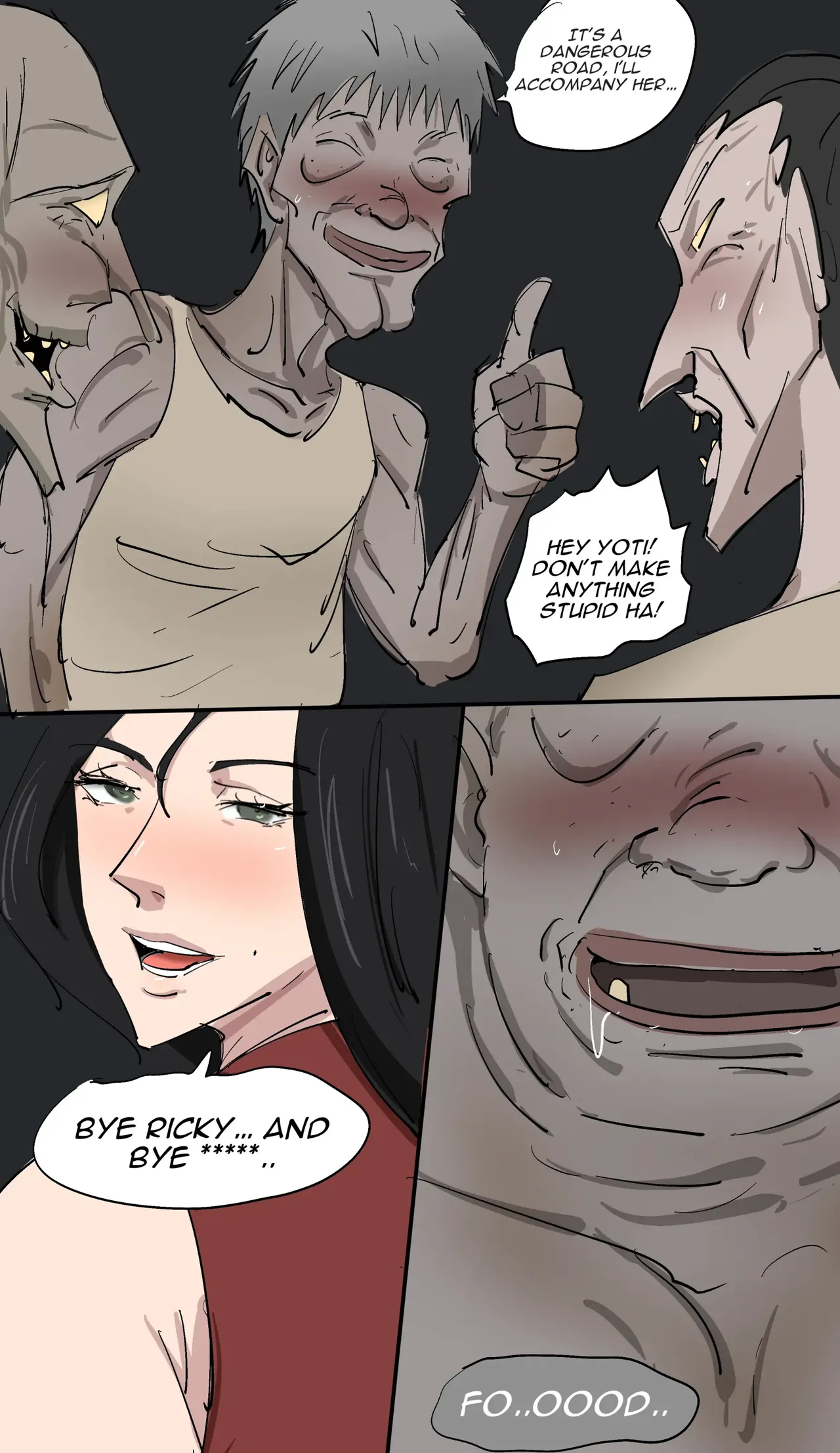 [ZettoNSFW]Sinful Lust - Lizana and the Homeless - Chapter 06 Page 86