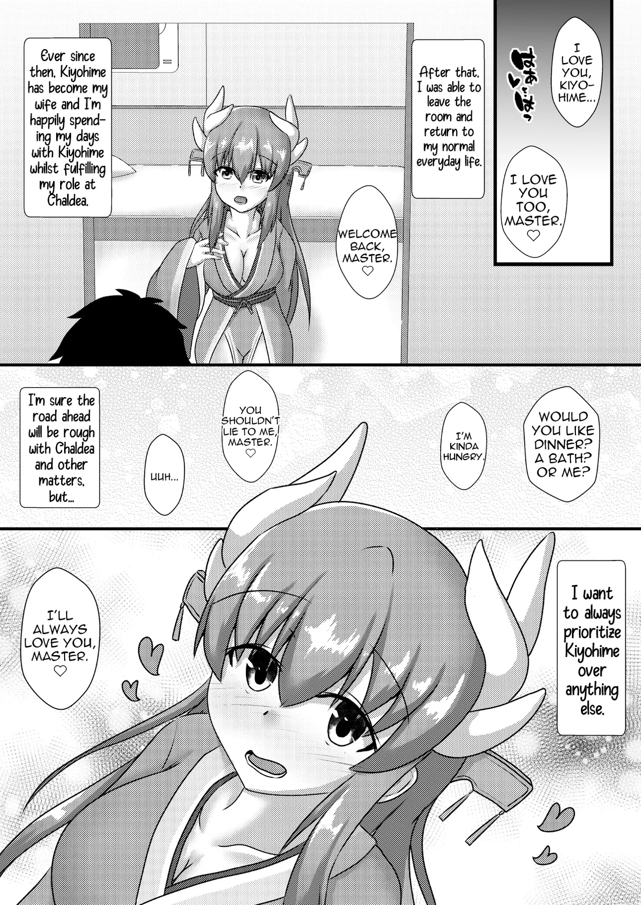 (C96) [White Drop (Kuzzy)]Kiyohime o harama senai to de rarenai mairumu | Trapped in a Room where I Can't Escape Until I Impregnate Kiyohime[English] [Shiririn] Page 20