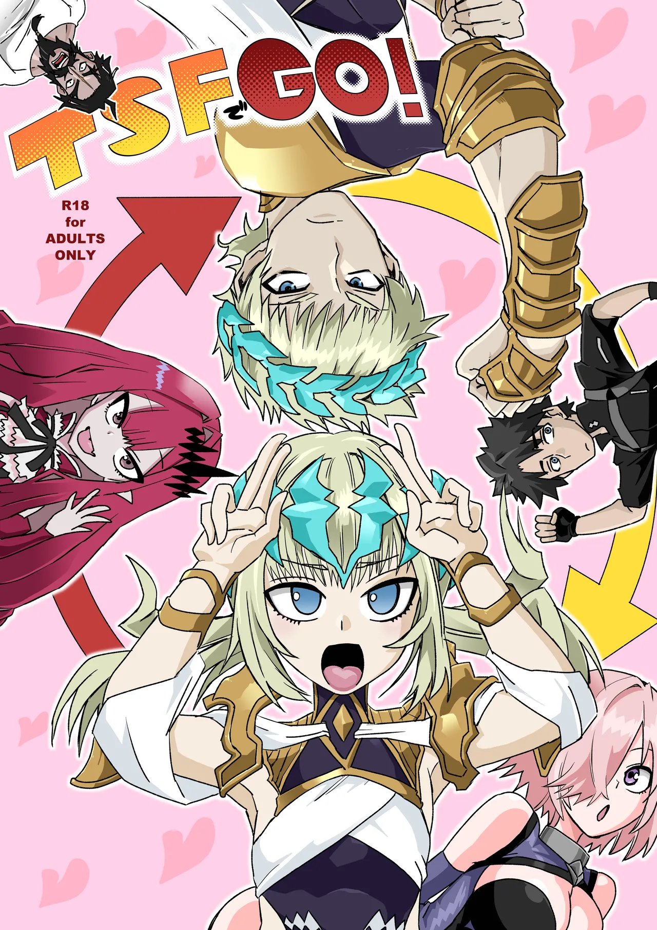 [京唄麻呂]TSFでGO！(Fate/Grand Order)(Chinese) [AI+手搓] Page 1