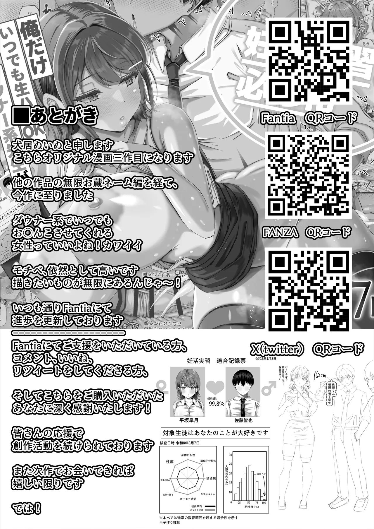 [Inui Nuinu]Ninkatsu Jisshuu, Hisshuuka ~Ore dake Itsudemo Nama Hame OK no Downer-kei Sensei ga Pair na Ken~[Chinese] Page 49