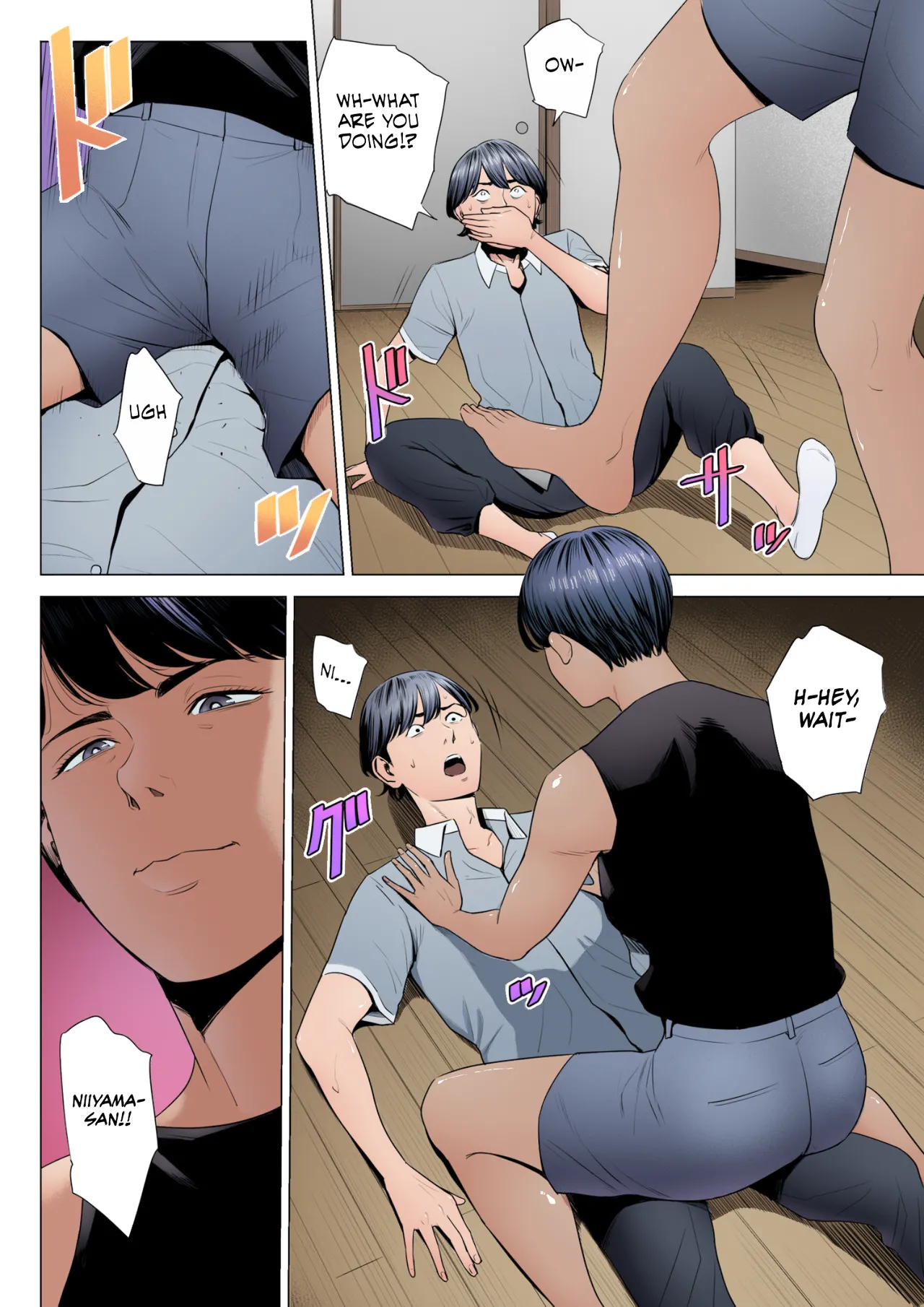 [Tamagou]Hitodzuma Mansion 515 Goushitsu Niiyama Akane Married Woman's Apartment, Room 515 – Niiyama Akane[English] [Colorized] Page 9