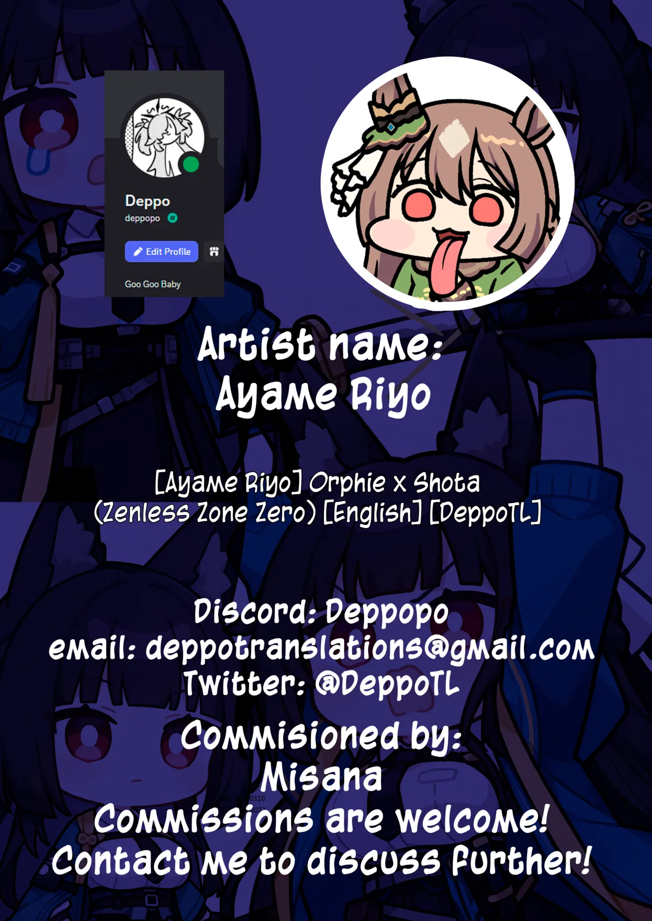 [Ayame Riyo]Orphie x Shota(Zenless Zone Zero) [English] [DeppoTL] Page 23