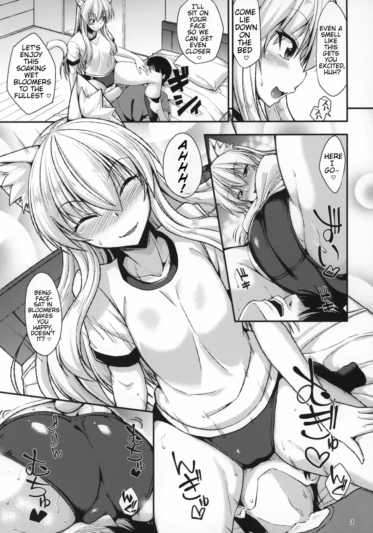 (C96) [ENNUI (Nokoppa)]Muremure Bloomer de Nyan Nyan[English] Page 4