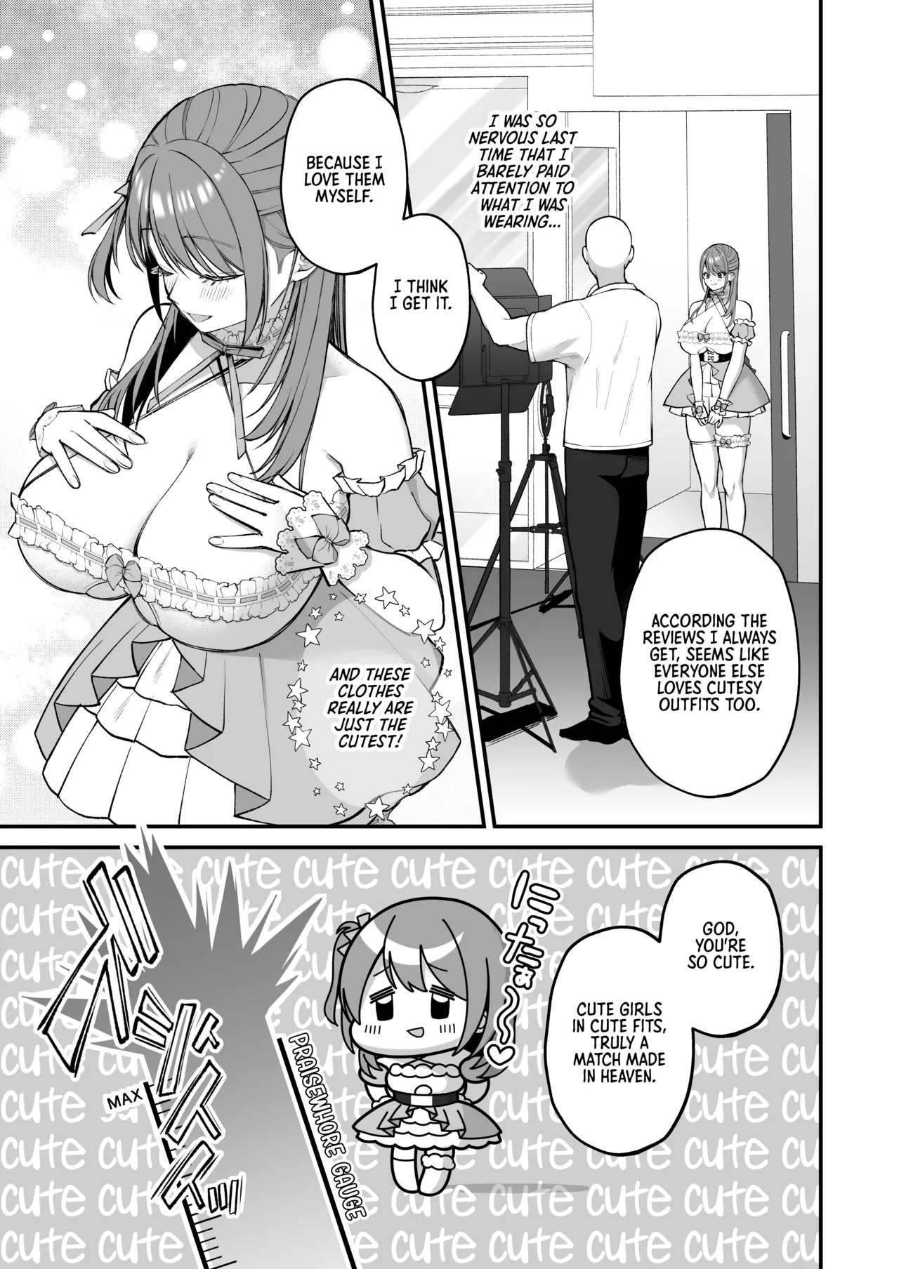 [Ichigo Crown (Yuzuri Ai)]L-Cup Joshidai Nama 20cm Chou Dekachin de AV Debut | An L-Cup College Chick's Porn Escapade with a Behemoth - Paizuri Time[English] [Digital] Page 13