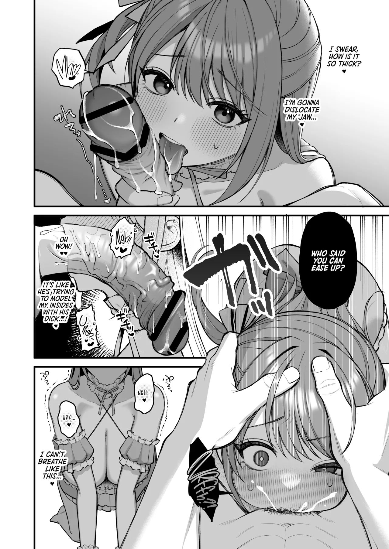 [Ichigo Crown (Yuzuri Ai)]L-Cup Joshidai Nama 20cm Chou Dekachin de AV Debut | An L-Cup College Chick's Porn Escapade with a Behemoth - Paizuri Time[English] [Digital] Page 20