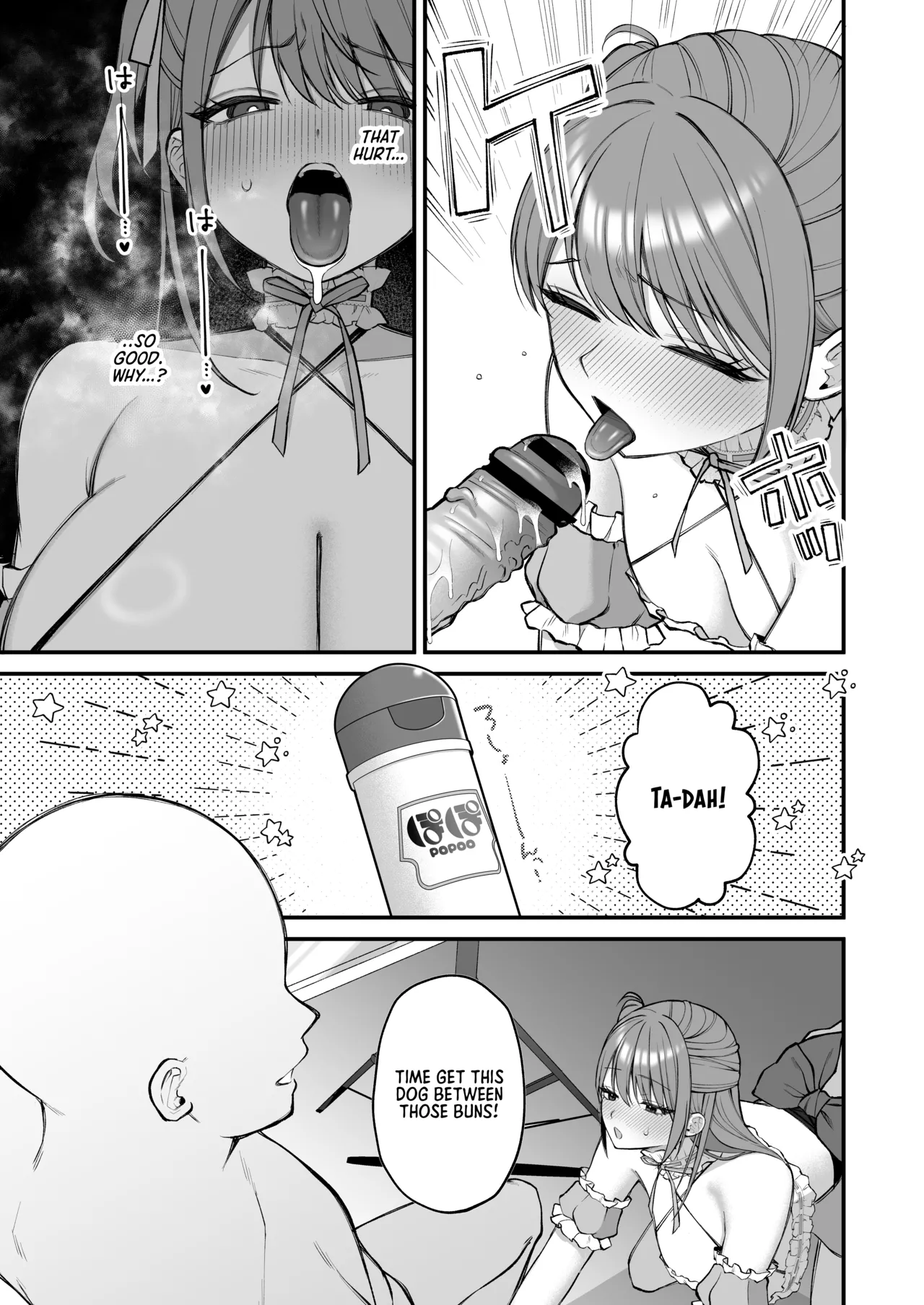 [Ichigo Crown (Yuzuri Ai)]L-Cup Joshidai Nama 20cm Chou Dekachin de AV Debut | An L-Cup College Chick's Porn Escapade with a Behemoth - Paizuri Time[English] [Digital] Page 21