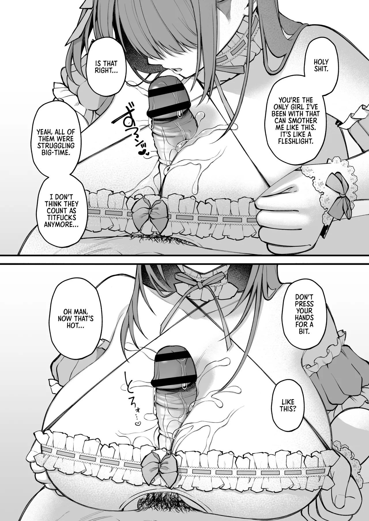 [Ichigo Crown (Yuzuri Ai)]L-Cup Joshidai Nama 20cm Chou Dekachin de AV Debut | An L-Cup College Chick's Porn Escapade with a Behemoth - Paizuri Time[English] [Digital] Page 25