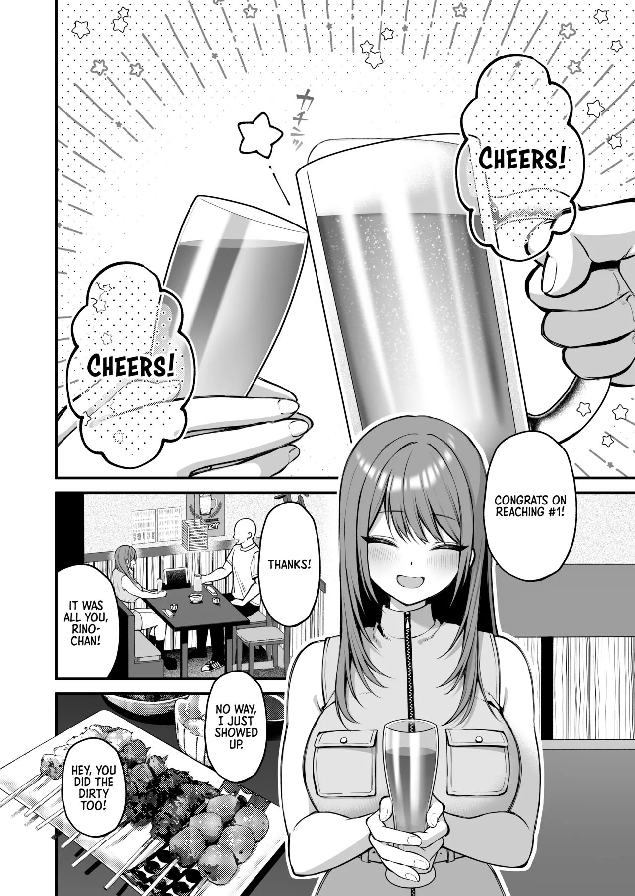 [Ichigo Crown (Yuzuri Ai)]L-Cup Joshidai Nama 20cm Chou Dekachin de AV Debut | An L-Cup College Chick's Porn Escapade with a Behemoth - Paizuri Time[English] [Digital] Page 6