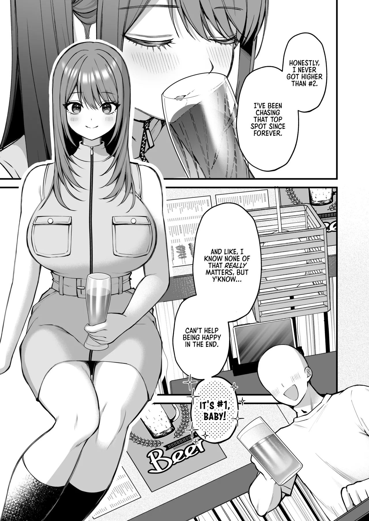 [Ichigo Crown (Yuzuri Ai)]L-Cup Joshidai Nama 20cm Chou Dekachin de AV Debut | An L-Cup College Chick's Porn Escapade with a Behemoth - Paizuri Time[English] [Digital] Page 7