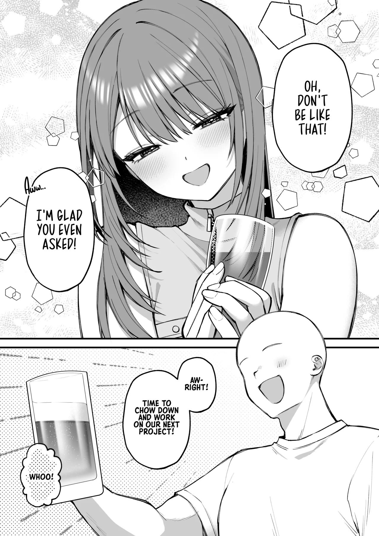 [Ichigo Crown (Yuzuri Ai)]L-Cup Joshidai Nama 20cm Chou Dekachin de AV Debut | An L-Cup College Chick's Porn Escapade with a Behemoth - Paizuri Time[English] [Digital] Page 9