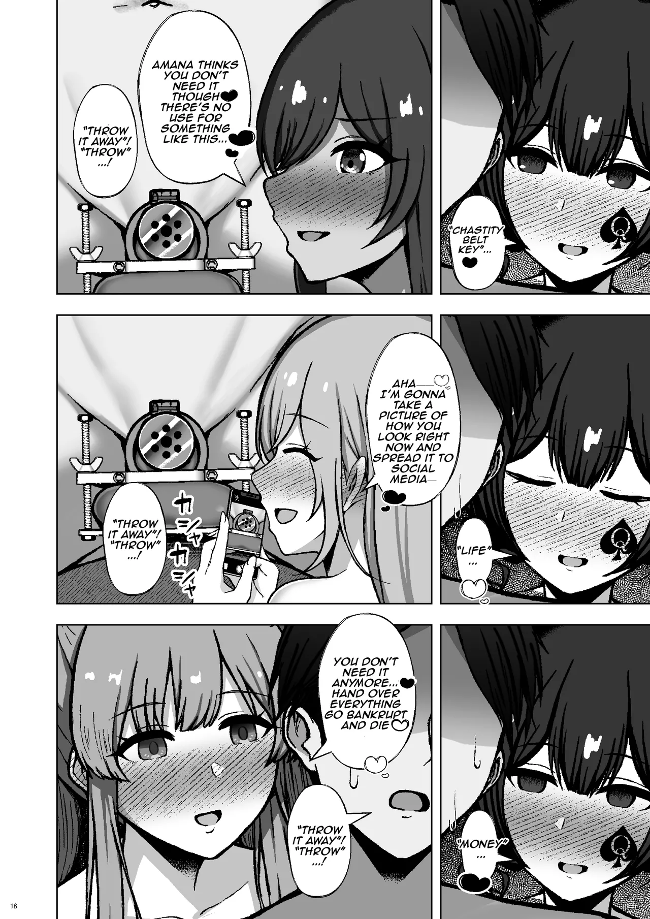 [surface tremble (Minamo Ruri)]Rettou Idenshi wa...... Satsushobun...... desu | Inferior genes... are to be culled... ♡(THE iDOLM@STER: Shiny Colors) [Digital] [Aishi21] [English] Page 18