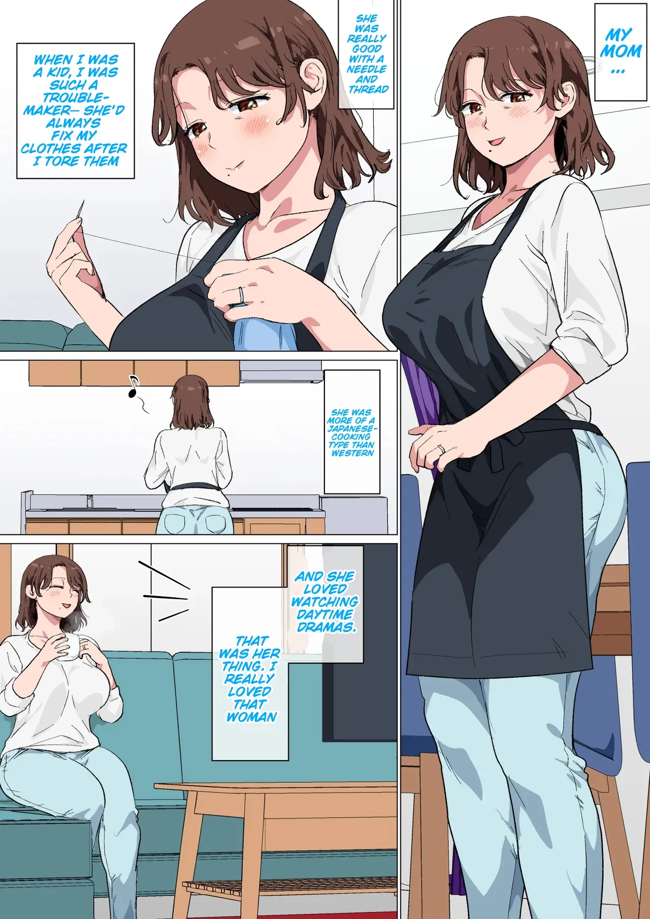 [Circle Spice]Turns out my match on the dating app was my own mom.[English] [GhostMilflame] Page 2