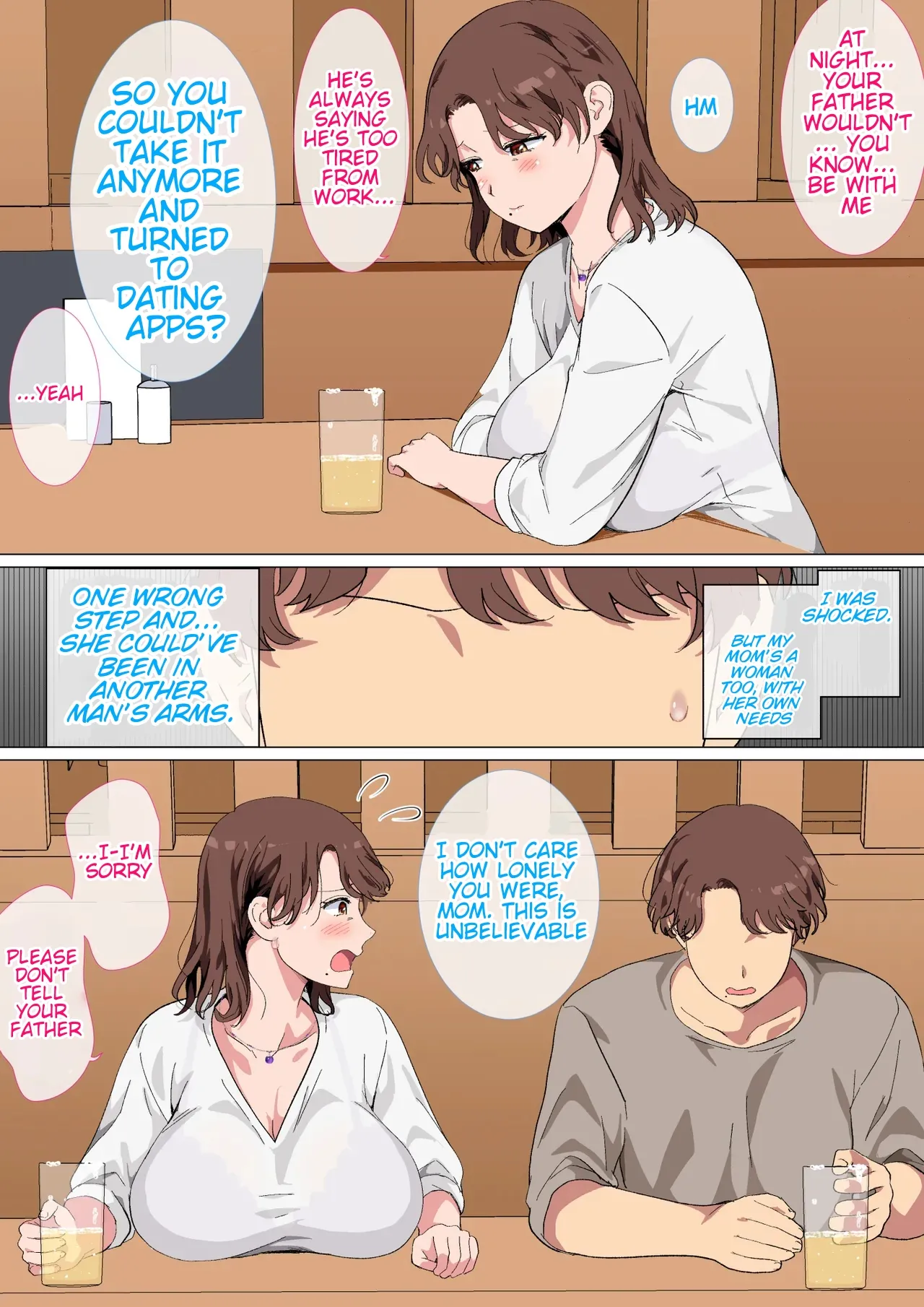 [Circle Spice]Turns out my match on the dating app was my own mom.[English] [GhostMilflame] Page 5