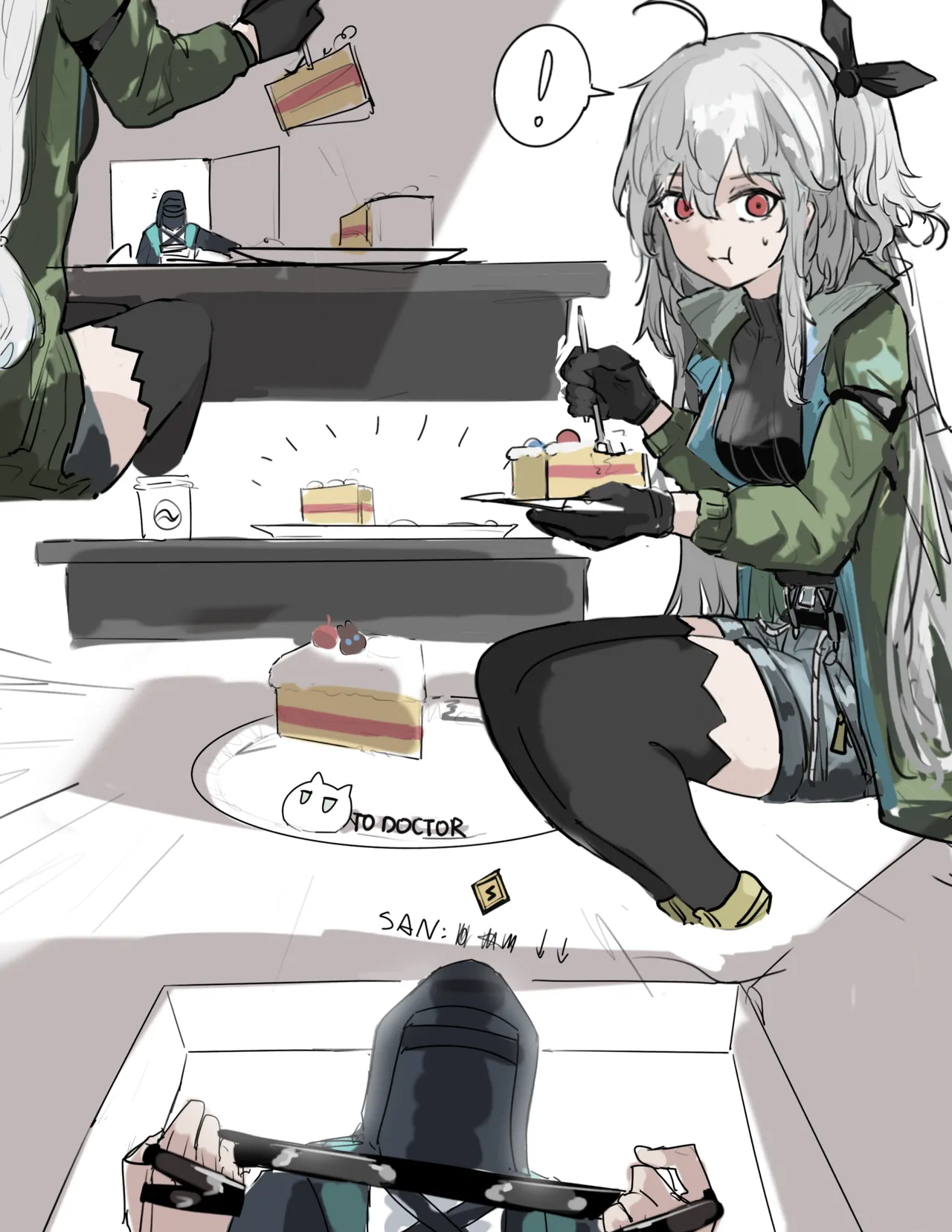 [WHatE=3r]my jealousy PLSS(Arknights) Page 1