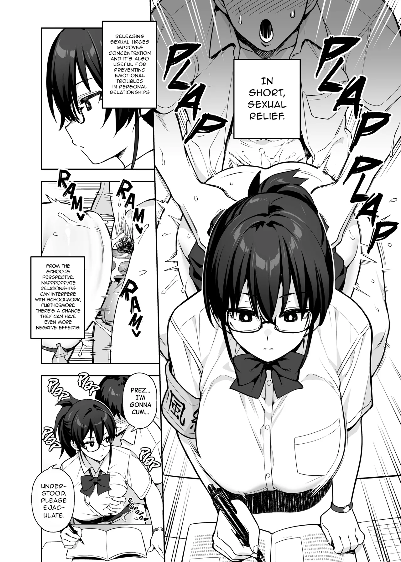 [TRY&Hougen Futari Shakai (TRY Hougen)]Shin Seito Kaichō no Mune ga Deka Sugiru 3 | The New Disciplinary Committee President's Tits Are Too Big 3[English] [Decensored] [Digital] Page 8