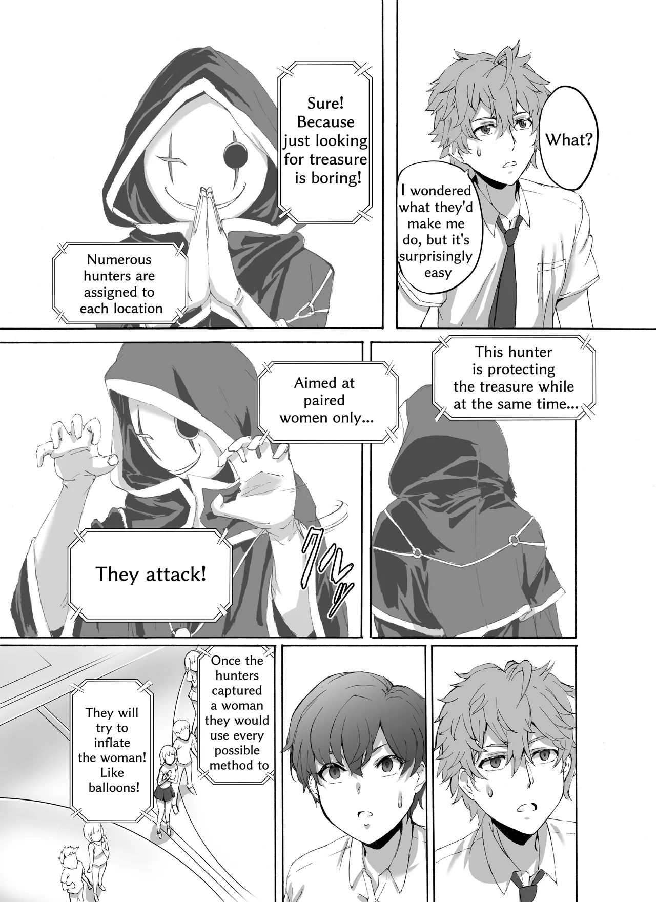 [N.T (猫亀パーク)]Alive or Explosion 第2話 「ゲームスタート」[DL版] [English] Page 8