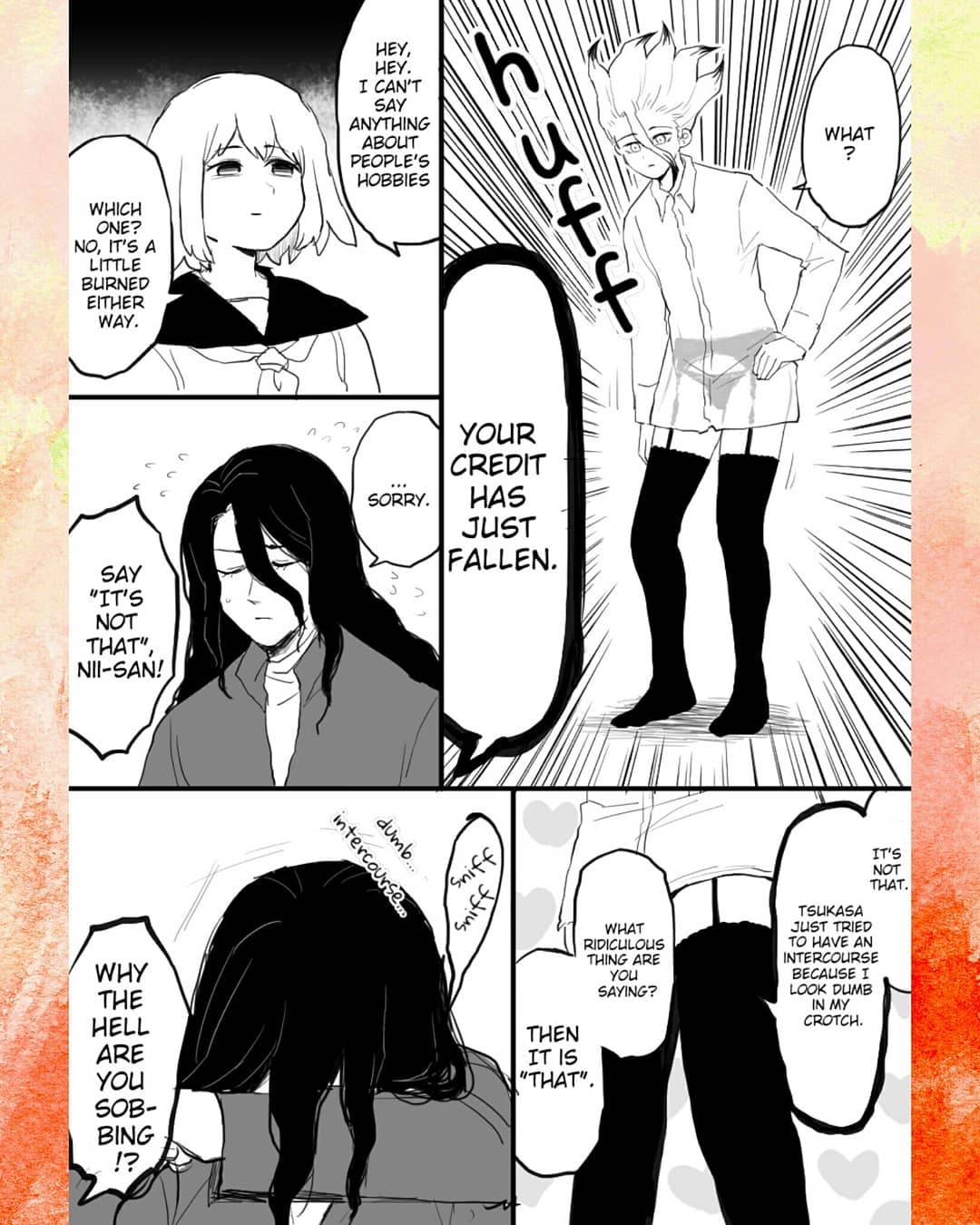 [Habakani (buna)]Tsukasen Log(Dr. Stone) Page 14