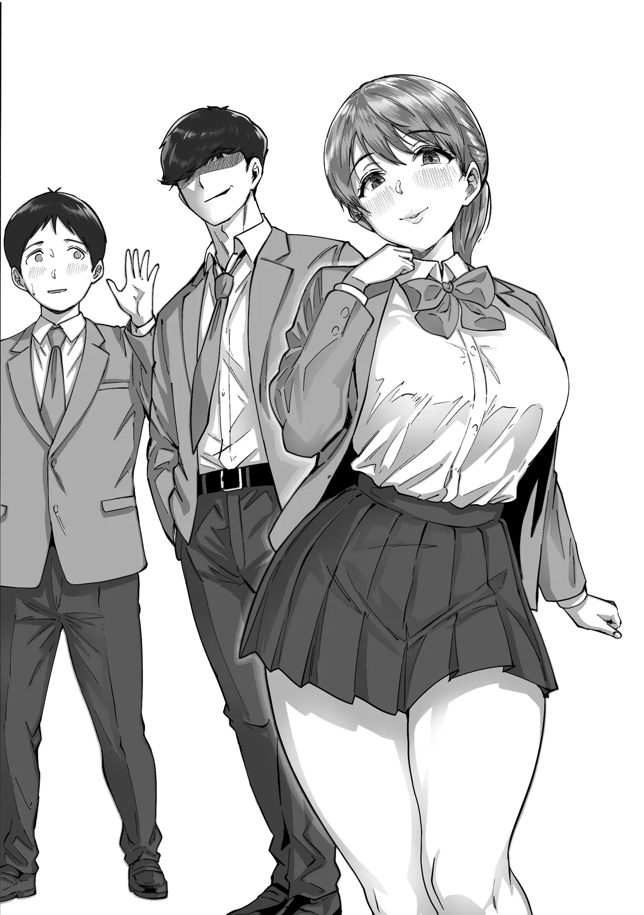 [Himan Boy (Ka-kun)]Nige Chin Complex ~Aza to Kyonyuu Joshi no Chouhatsu ni Bokki Kakushi Nigeta Zako ww~ Page 61
