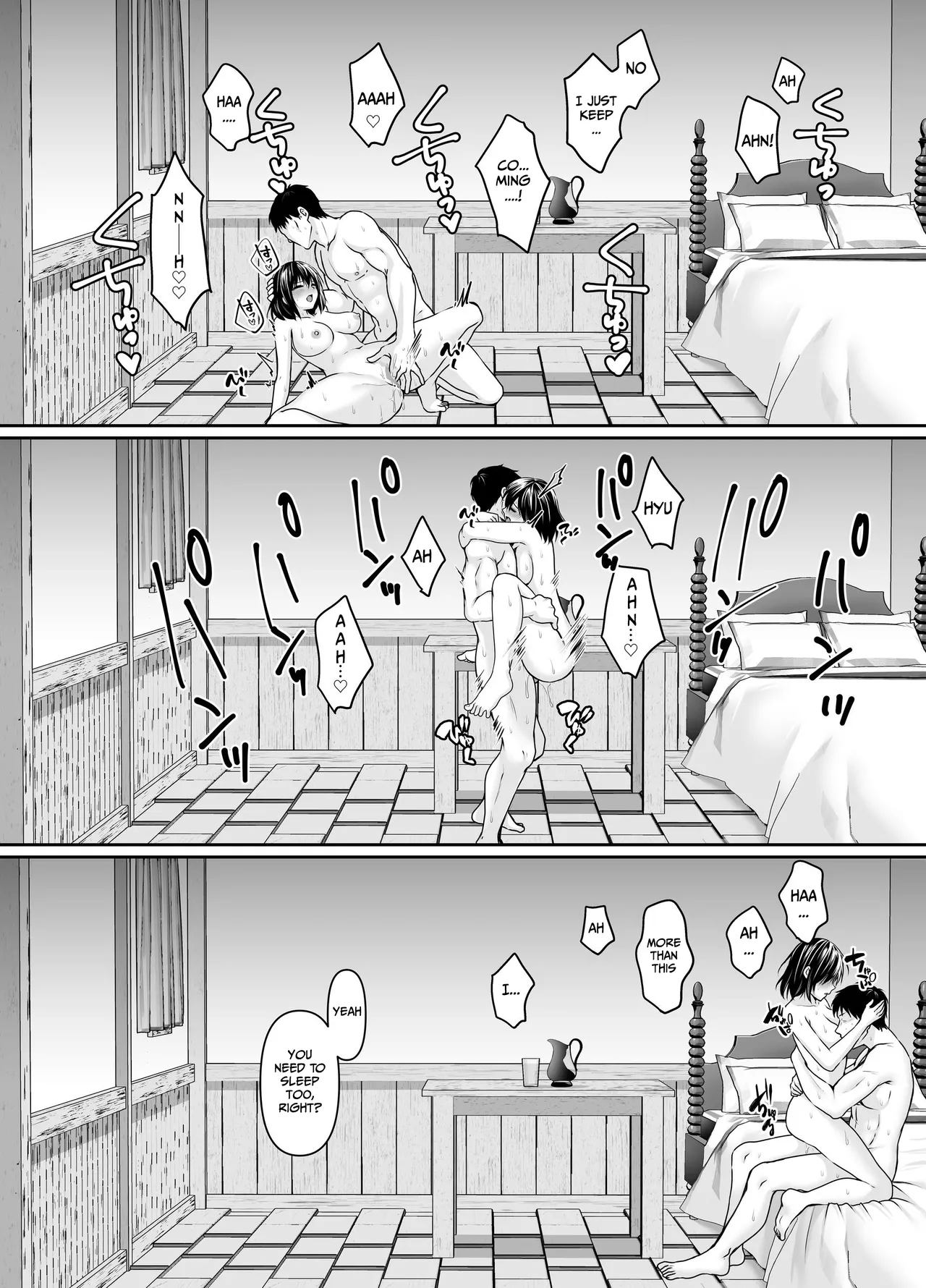 [Seika Kairaku Shoten (Tukimi Haku)]A story about a naive, black-haired Holy Maiden undergoing an intimate virginity inspection by a corrupt bishop[English] [Gagak_Ireng] (rewrite) Page 53