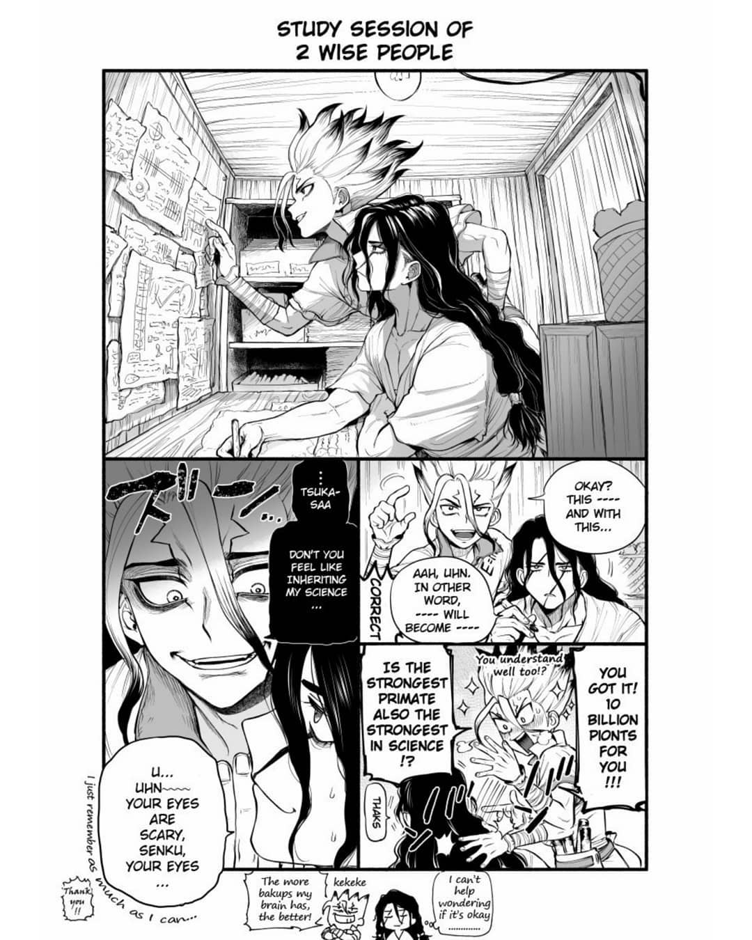 [Sujiniku]TsukaSen Log(Dr.STONE) Page 10