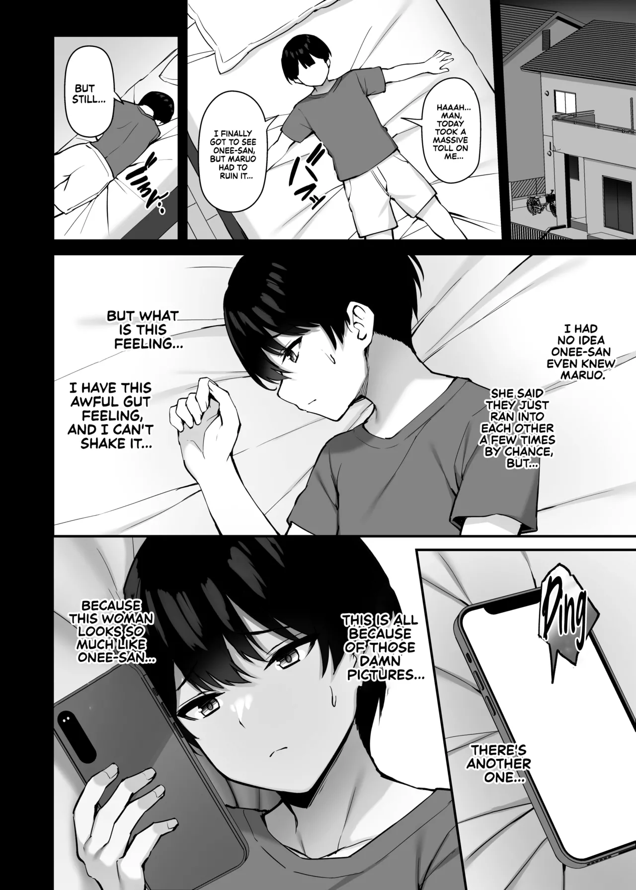 [Mofurentei (Xe)]Itsumo Yasashii Oneesan Wa Boku No Inai Aida Ni 2 | My Kind Onee-san, While I was away... 2[English] [Sonarin迫] [Digital] Page 53