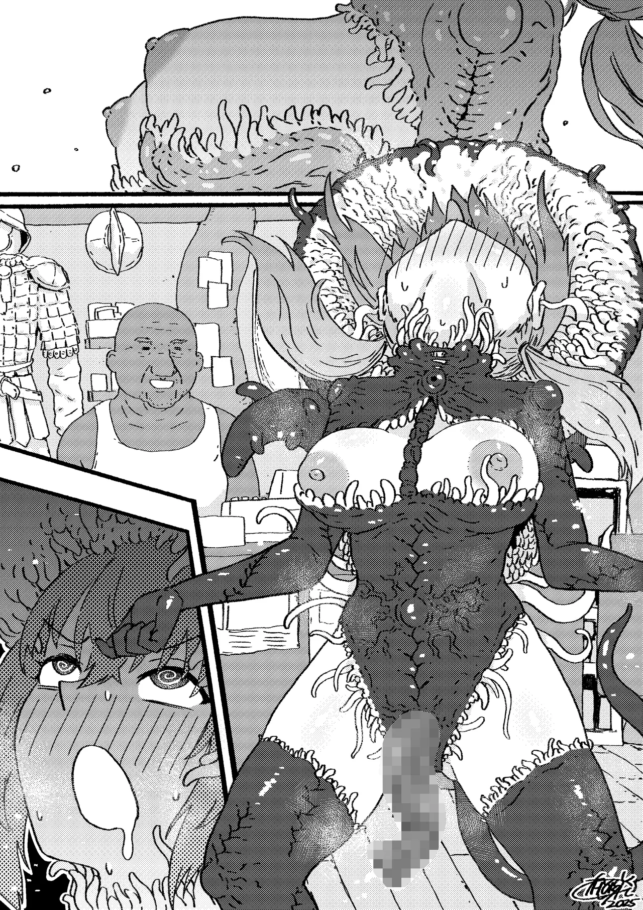 [hokufusya]触手装備は外せない！ Page 10