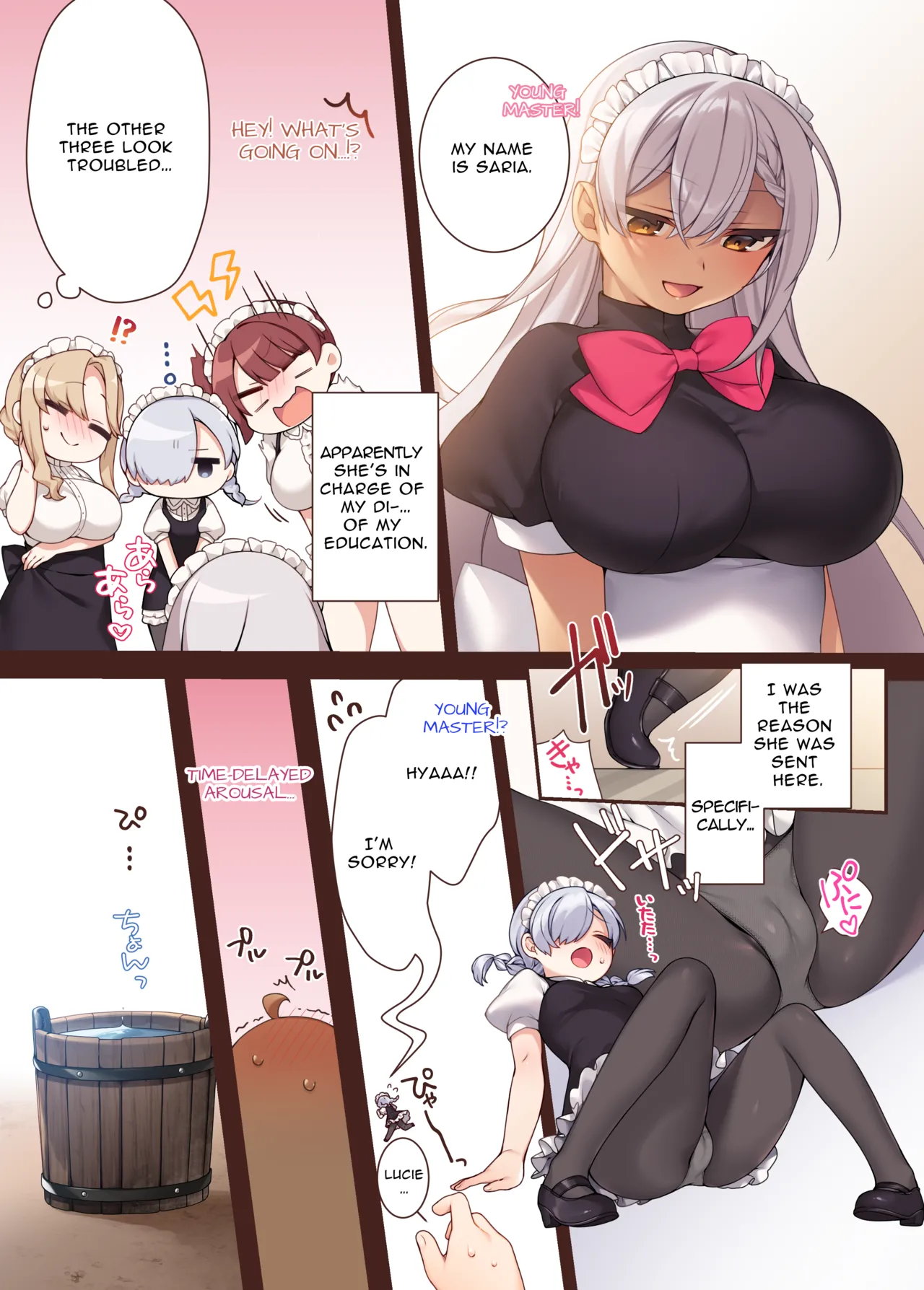 [Inazuma Sofuto]Toratoritoru! ～Mukuna Bochama no Moto ni Sakyubasu Meido ga Yattekita | ToraToriToru! An Innοcent Bοy and His Succubus Maid[English] Page 18