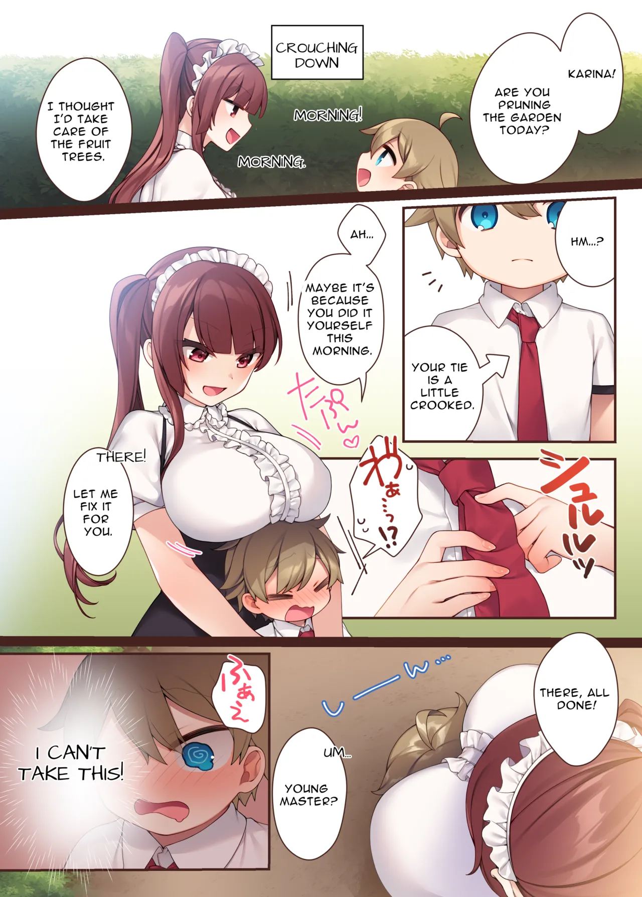 [Inazuma Sofuto]Toratoritoru! ～Mukuna Bochama no Moto ni Sakyubasu Meido ga Yattekita | ToraToriToru! An Innοcent Bοy and His Succubus Maid[English] Page 19