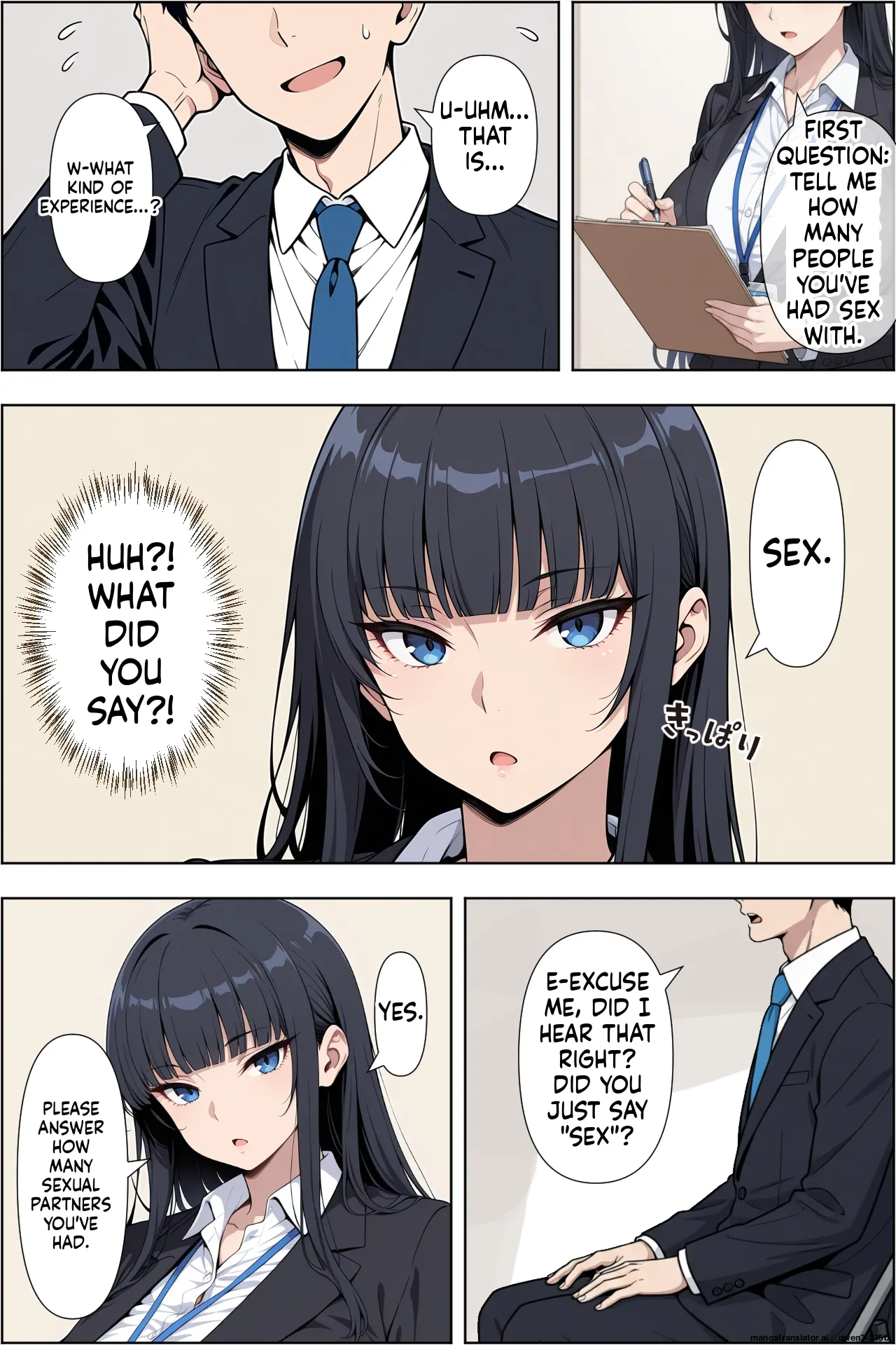 Tenshoku shitara bakunyuu gyaru shachou no seiyoku shori-gakari ni ninmei sareta kudan (Spanish) MTL Page 3